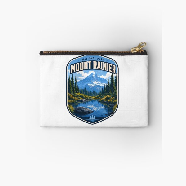 Item preview, Mount Rainier National Park Travel Landscape designed and sold by FrontierCosmic.