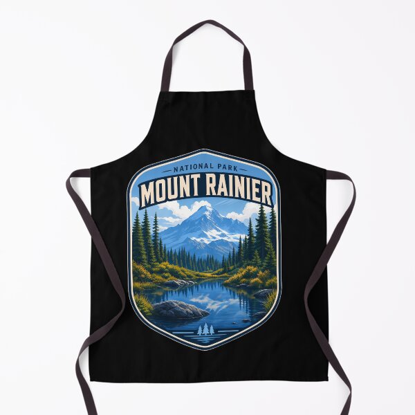 Item preview, Mount Rainier National Park Travel Landscape designed and sold by FrontierCosmic.