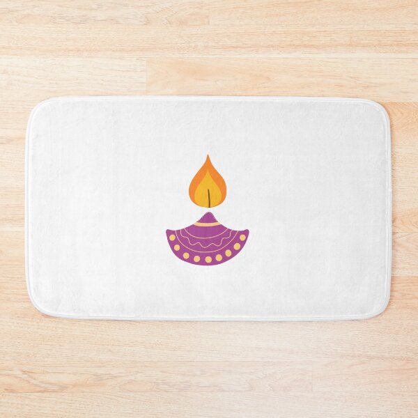 Item preview, Minimalist Happy Diwali Diya Lamp Indian Festival Celebration Design designed and sold by somimalikkk.