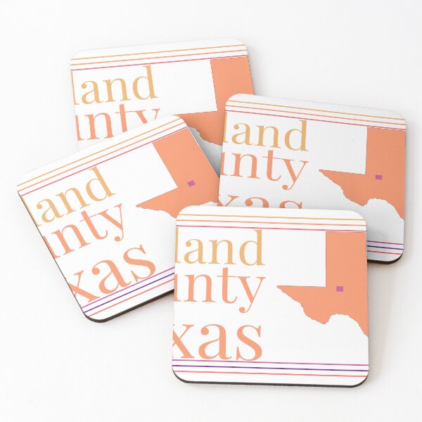 Item preview, Midland County Texas Highlighted on State Map designed and sold by TheIconSmith.