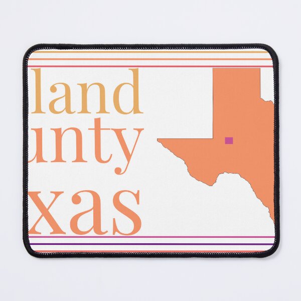 Item preview, Midland County Texas Highlighted on State Map designed and sold by TheIconSmith.