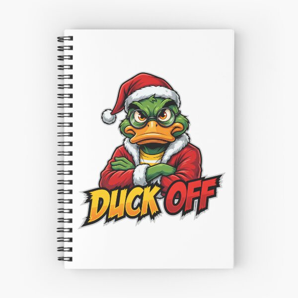 Item preview, Duck Off Grumpy Santa Duck Design designed and sold by TshirtsOnline-.