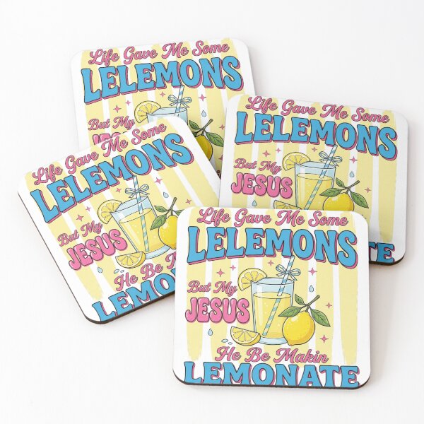 Item preview, Life Gave Me Some Lemons But My Jesus He Be Makin Lemonade Cute Christian designed and sold by raedattia.