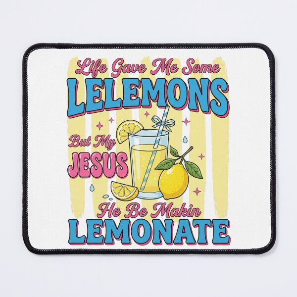 Item preview, Life Gave Me Some Lemons But My Jesus He Be Makin Lemonade Cute Christian designed and sold by raedattia.