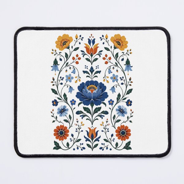Item preview, Traditional Folk Flowers designed and sold by PetalGarden.