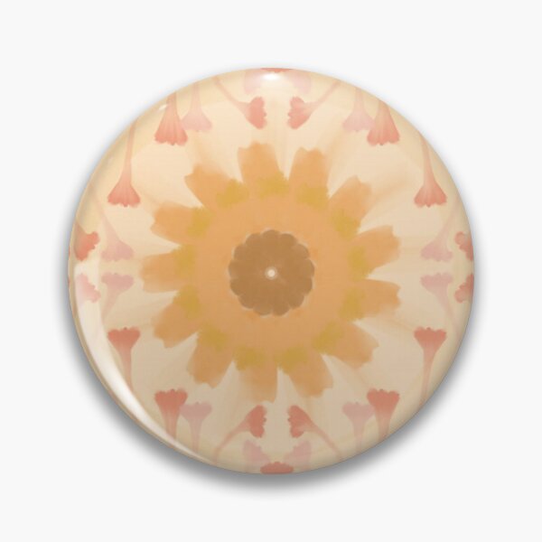 Artikelvorschau, Vintage Floral Symphony – Pfirsichfarbenes Blumenmuster entworfen und verkauft von EsmArtUniverse.