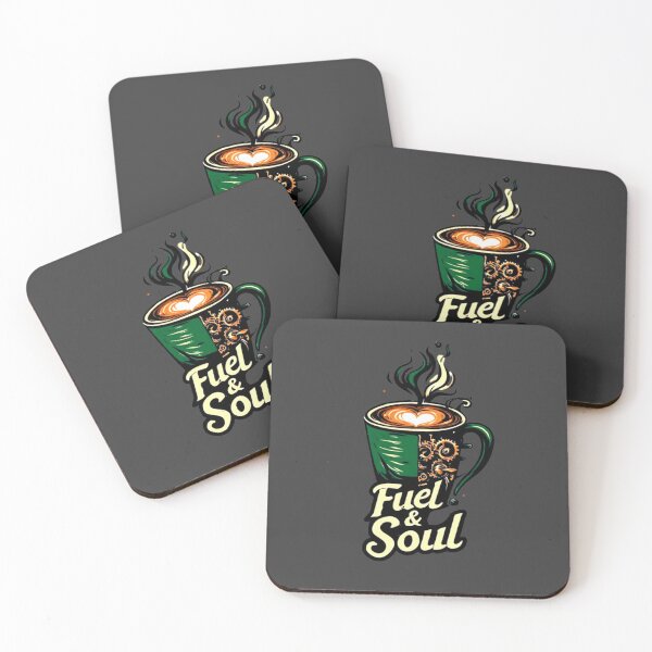 Item preview, Fuel & Soul Steampunk Coffee Mug Heart Latte Barista Art 04 designed and sold by Shift-Bloom.