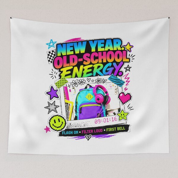Item preview, Back to School – New Year, Old-School Energy designed and sold by Fenay Designs.