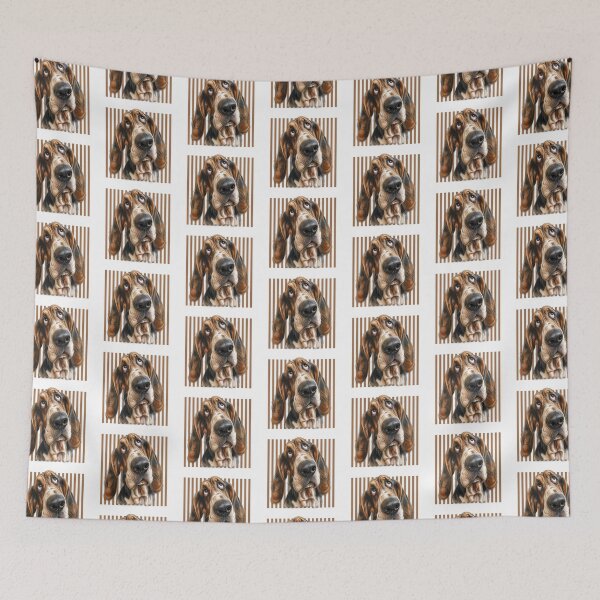 Item preview, Basset Hound Lovers Caricature- Cartoon Funny Illustration  designed and sold by Wilcox PhotoArt.