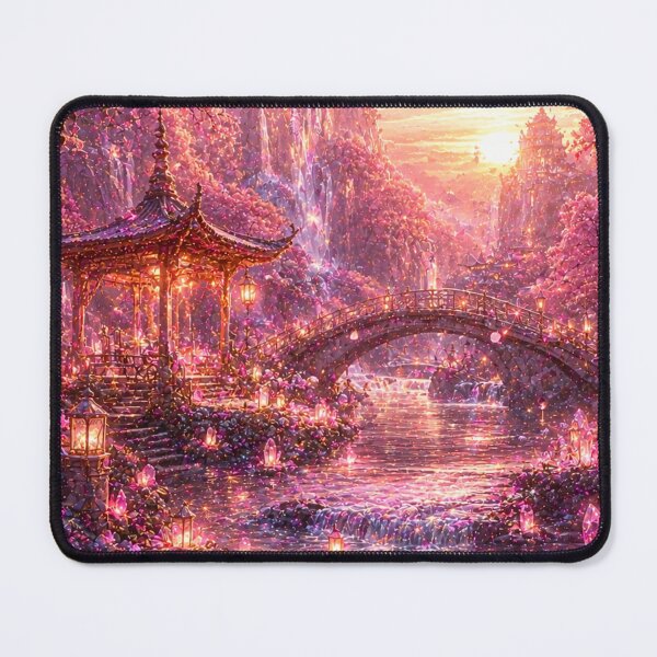 Item preview, Cherry Blossom Crystal Paradise designed and sold by Gold&pixels.