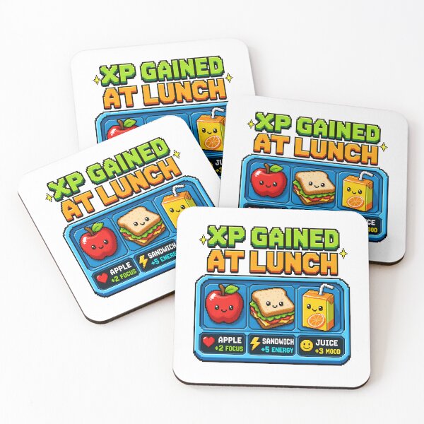 Item preview, Back to School – XP Gained at Lunch designed and sold by Fenay Designs.