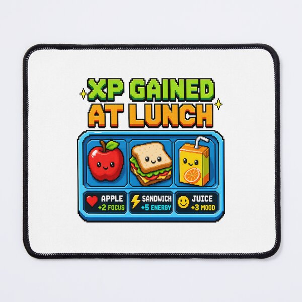 Item preview, Back to School – XP Gained at Lunch designed and sold by Fenay Designs.