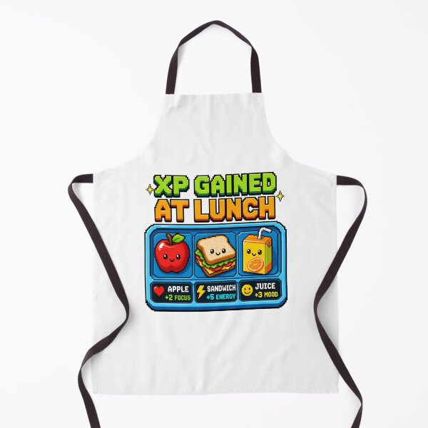 Item preview, Back to School – XP Gained at Lunch designed and sold by Fenay Designs.