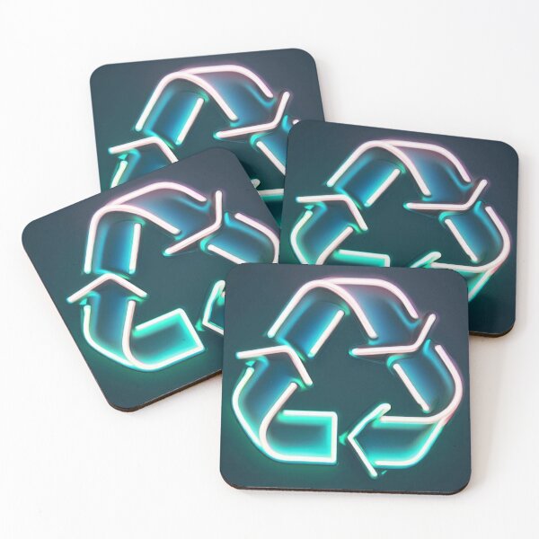 Item preview, Recycling Eco logo 3d designed and sold by JALNERVION SHOP.