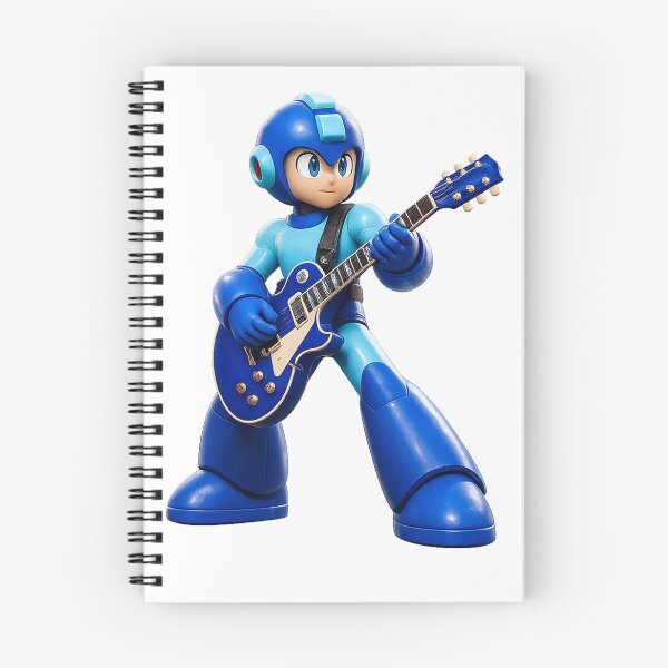 Item preview, MegaMan Shreds — Retro Gaming Guitar Hero (8-Bit Rock) designed and sold by Nostalgia Studios.