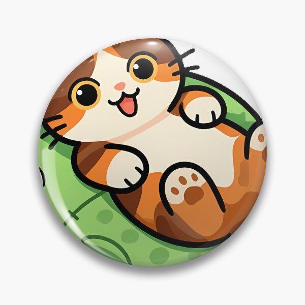 Item preview, Tortoiseshell Cat Catnip Pillow Icon designed and sold by IllumeInk.
