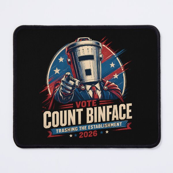 Item preview, Count Binface designed and sold by Ivanutrera.
