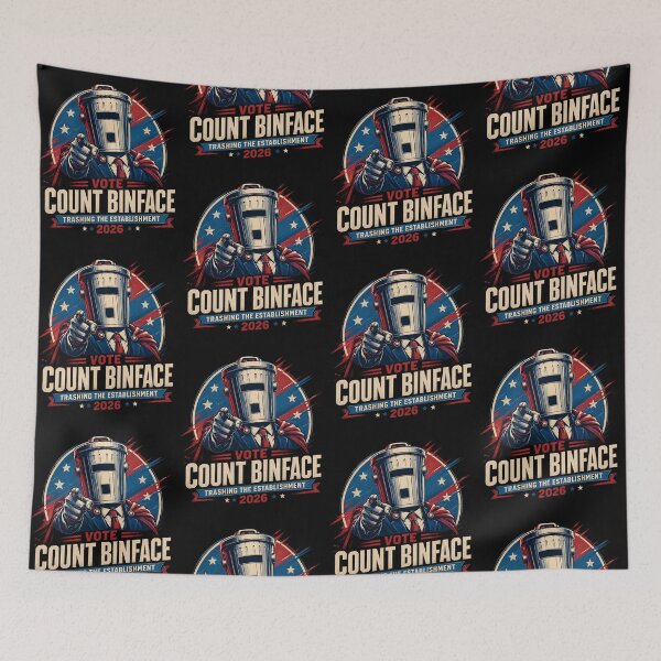 Item preview, Count Binface designed and sold by Ivanutrera.