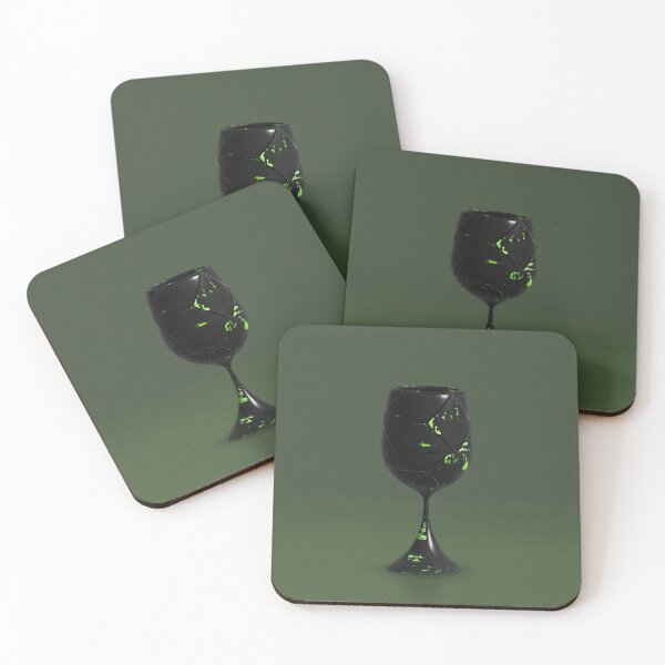 Item preview, Modern Elegance: 3D Glass Art - Green Version designed and sold by EsmArtUniverse.