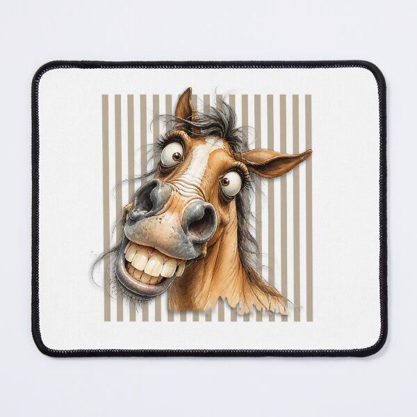 Item preview, Horse Lovers and Equestrians Caricature- Cartoon Funny Illustration designed and sold by Wilcox PhotoArt.