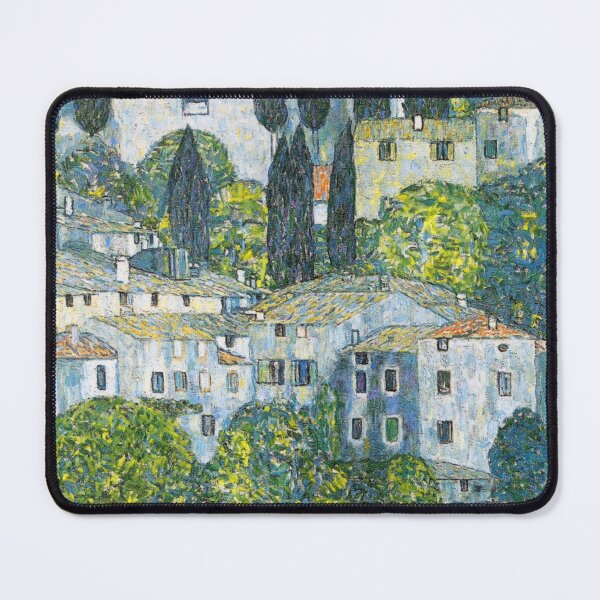 Item preview, Church in Cassone Gustav Klimt art designed and sold by ArtUnova.