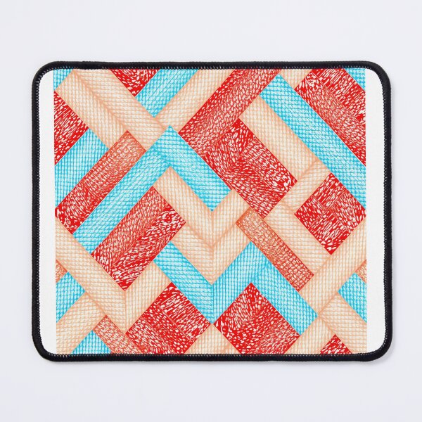 Item preview, Blue and red block design designed and sold by Chi261.