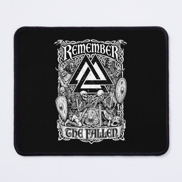 Item preview, Viking Valknut Remember The Fallen Skeleton Warriors designed and sold by GrandeDuc.