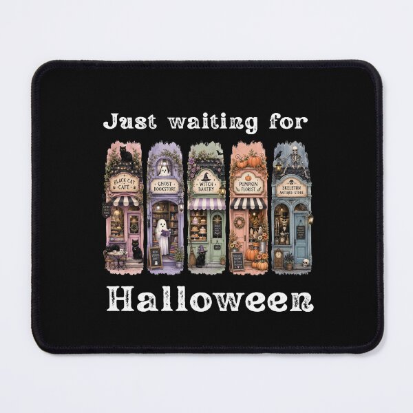 Item preview, Just Waiting for Halloween Spooky Main Street designed and sold by fernandmoonbeam.