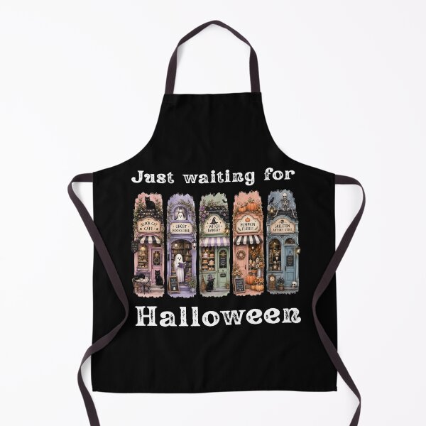 Item preview, Just Waiting for Halloween Spooky Main Street designed and sold by fernandmoonbeam.