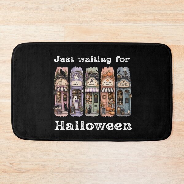 Item preview, Just Waiting for Halloween Spooky Main Street designed and sold by fernandmoonbeam.