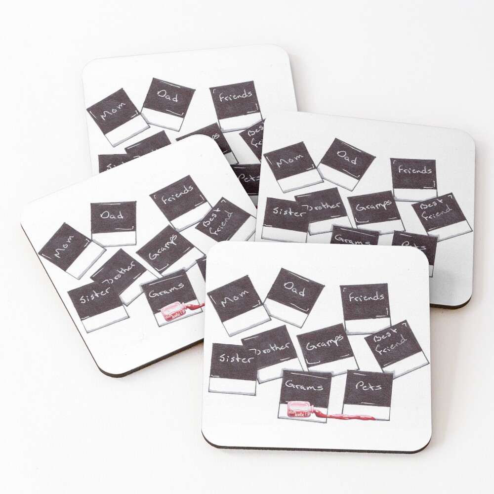 Item preview, Coasters (Set of 4) designed and sold by A-P-Ink.