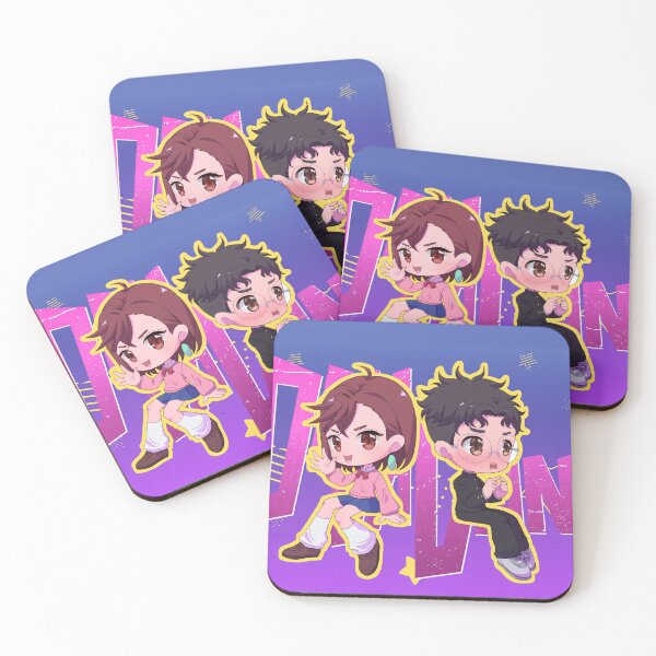 Item preview, Chibi Duo Seated Pose designed and sold by PRINTATSTUDIO.