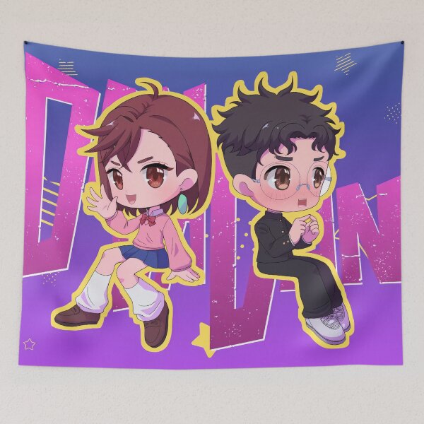 Item preview, Chibi Duo Seated Pose designed and sold by PRINTATSTUDIO.