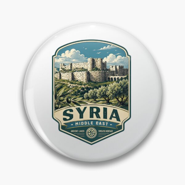 Item preview, Syria Middle East Ancient Lands Timeless Heritage Travel History Culture designed and sold by Simsimah26Parks.