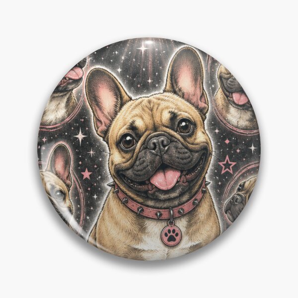 Item preview, French Bulldog Moon Stars Cute Frenchie Dog Lover Celes designed and sold by LinaDesign Store.