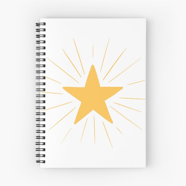 Item preview, Cute Glowing Yellow Shining Star Burst Doodle Illustration designed and sold by somimalikkk.