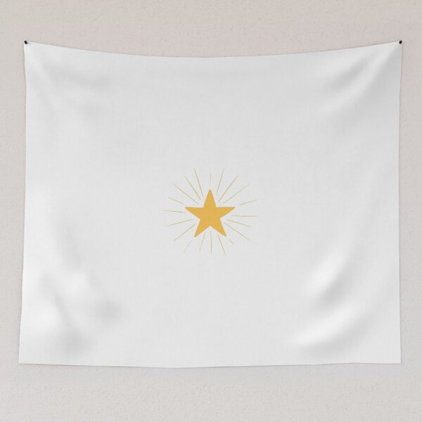Item preview, Cute Glowing Yellow Shining Star Burst Doodle Illustration designed and sold by somimalikkk.