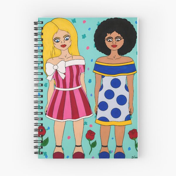 Artikelvorschau, Zwei Mädchen entworfen und verkauft von Dina R. Art.