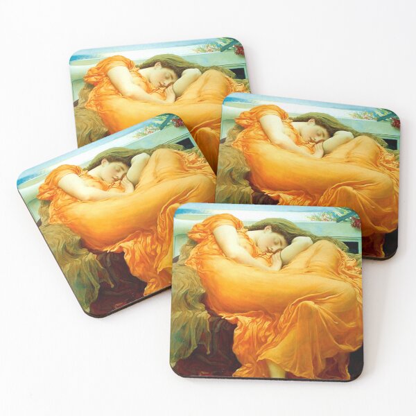 Item preview, Flaming June Women Portrait Frederic Lord Leighton Art  designed and sold by ArtUnova.