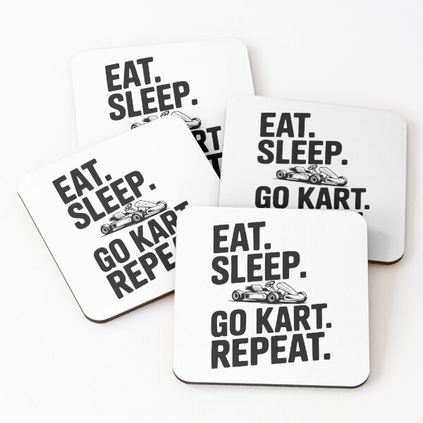 Item preview, Eat. Sleep. Go Kart. Repeat. designed and sold by Frank Ring.