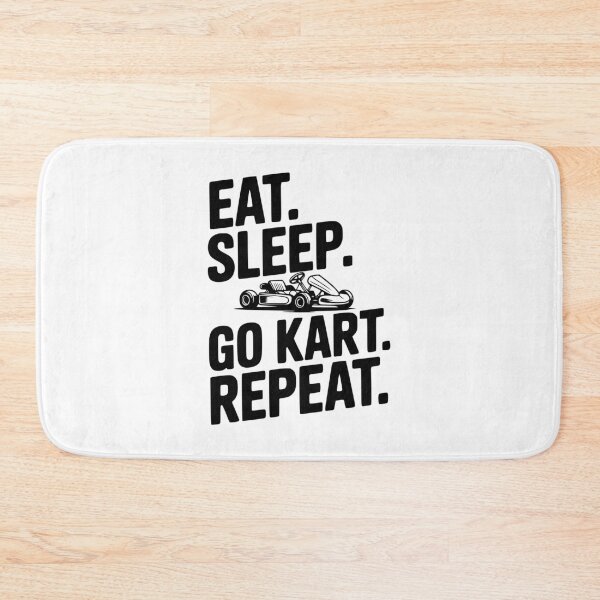 Item preview, Eat. Sleep. Go Kart. Repeat. designed and sold by Frank Ring.