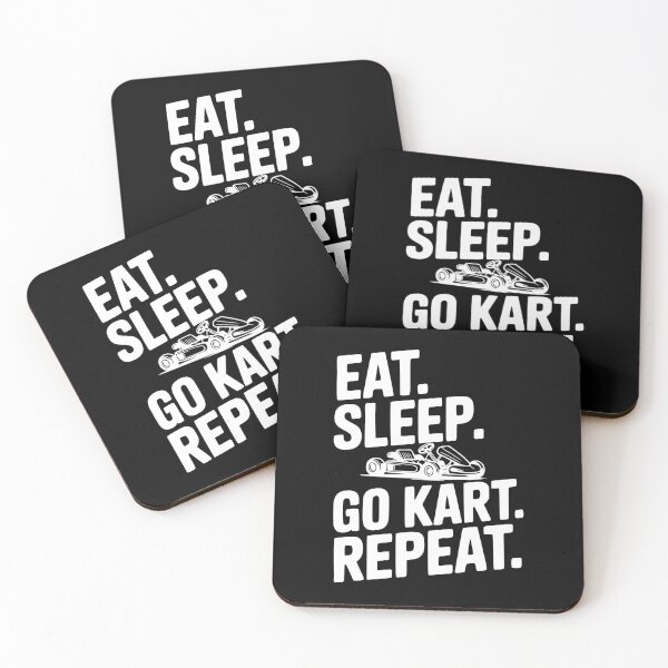 Item preview, Eat. Sleep. Go Kart. Repeat. designed and sold by Frank Ring.