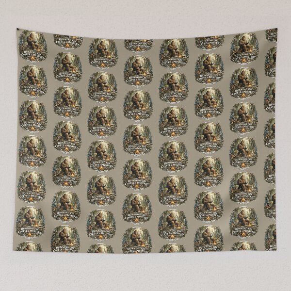 Item preview, Sasquatch - Running On Coffee & Mystery designed and sold by SufirKapur.