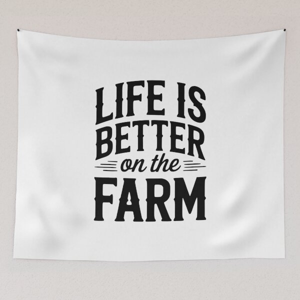 Item preview, Life Is Better On The Farm designed and sold by Frank Ring.
