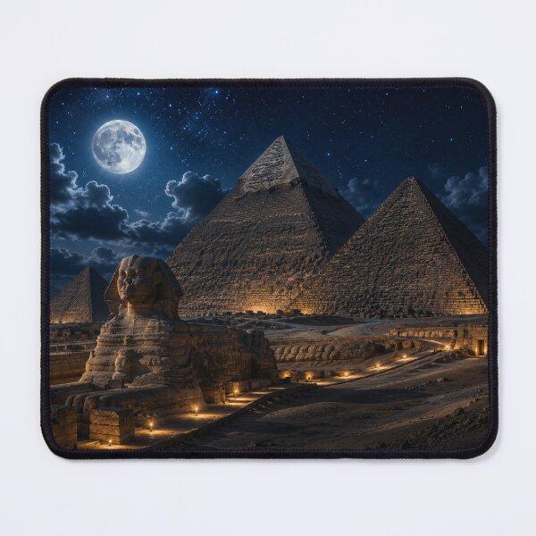 Item preview, Moonlit Wonders Collection: Great Pyramid of Giza ~ Egypt designed and sold by globetrottergfx.