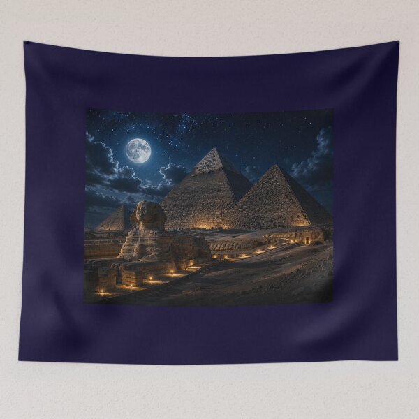 Item preview, Moonlit Wonders Collection: Great Pyramid of Giza ~ Egypt designed and sold by globetrottergfx.
