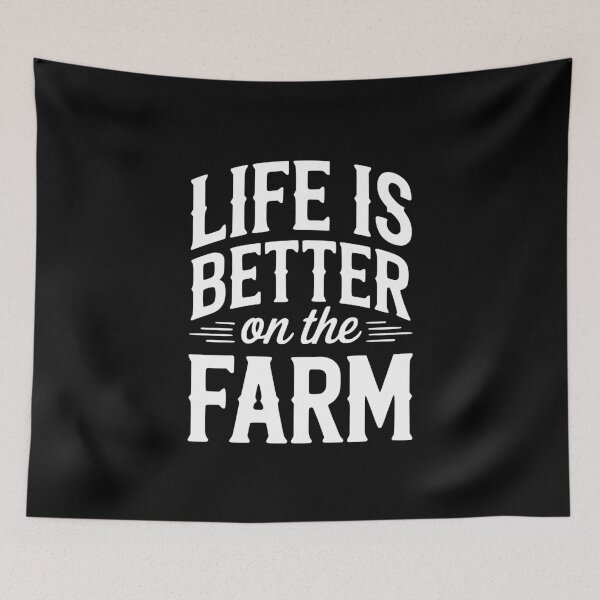 Item preview, Life Is Better On The Farm designed and sold by Frank Ring.