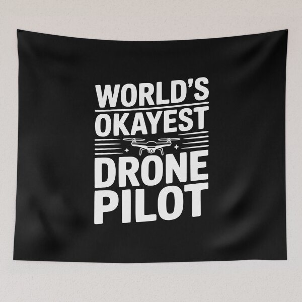 Item preview, World's Okayest Drone Pilot designed and sold by Frank Ring.