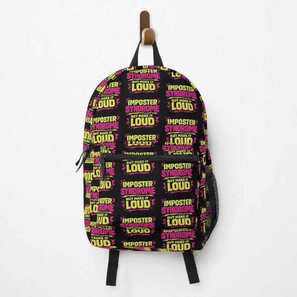 Item preview, Imposter Syndrome But Make It Loud Funny Mental Health Quote designed and sold by TeeTimeTreasure.