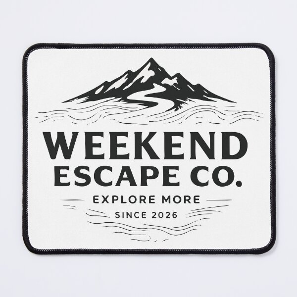 Item preview, Weekend Escape Co Outdoor Adventure T-Shirt | MTB Lifestyle Apparel designed and sold by SingleTrackes.